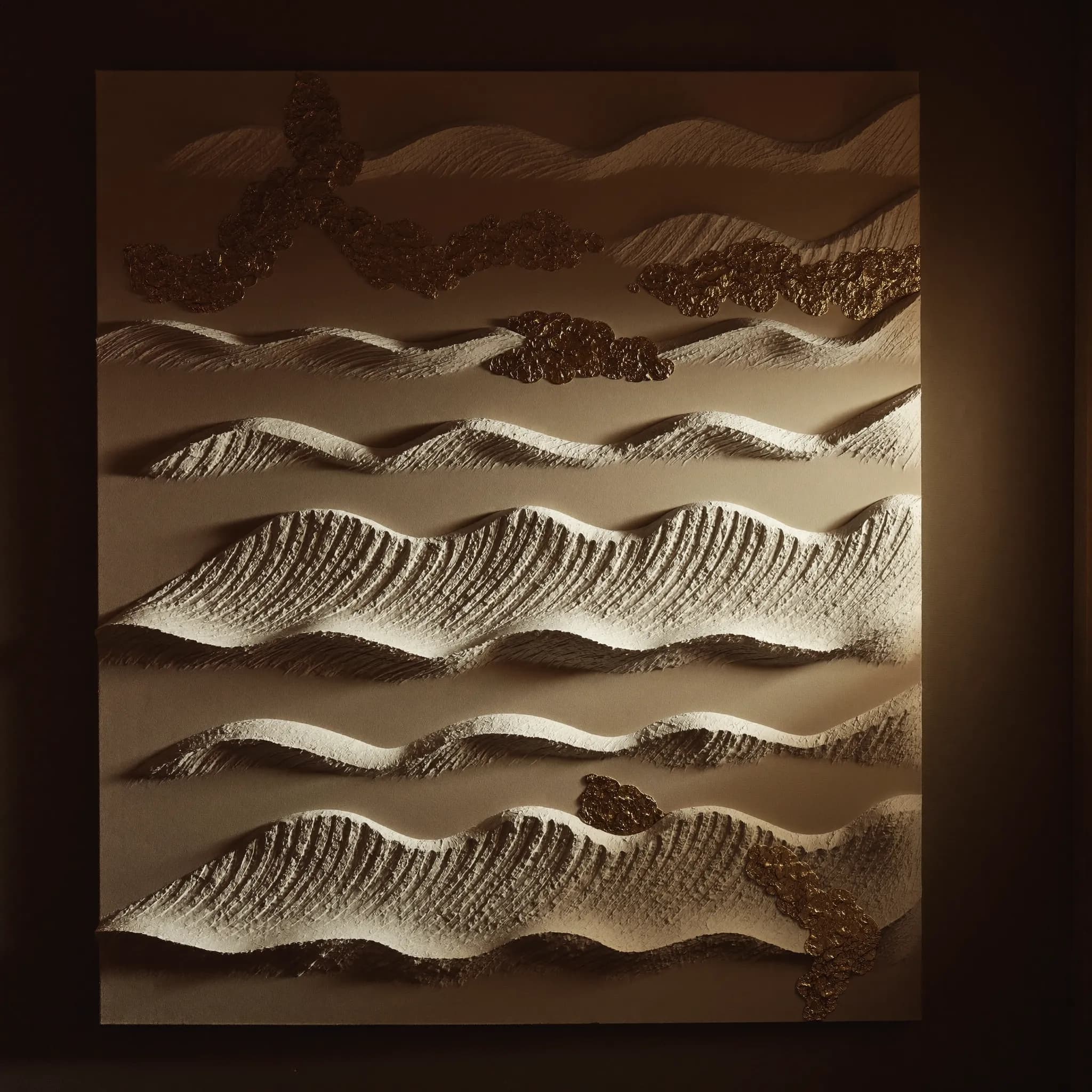 Dunes, 3D Textured Art